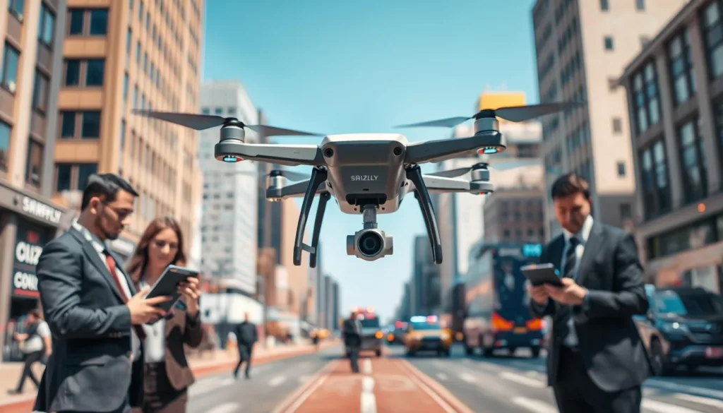 drone security application simulation real-world scenarios