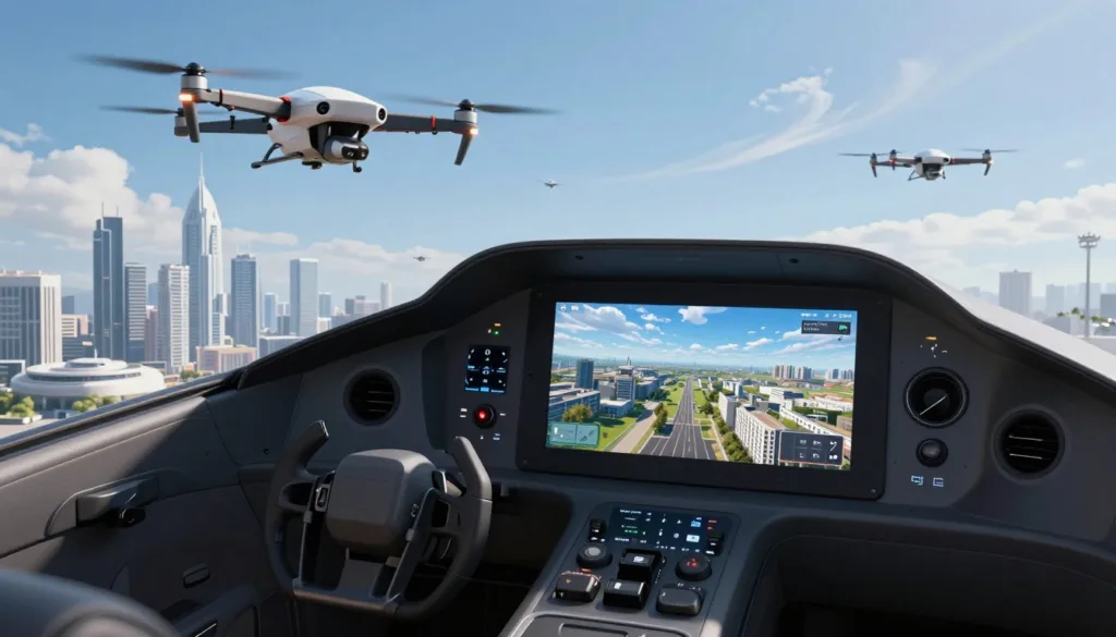 drone simulator technical innovation