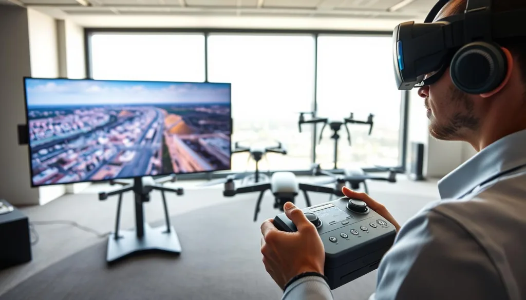 professional drone simulator