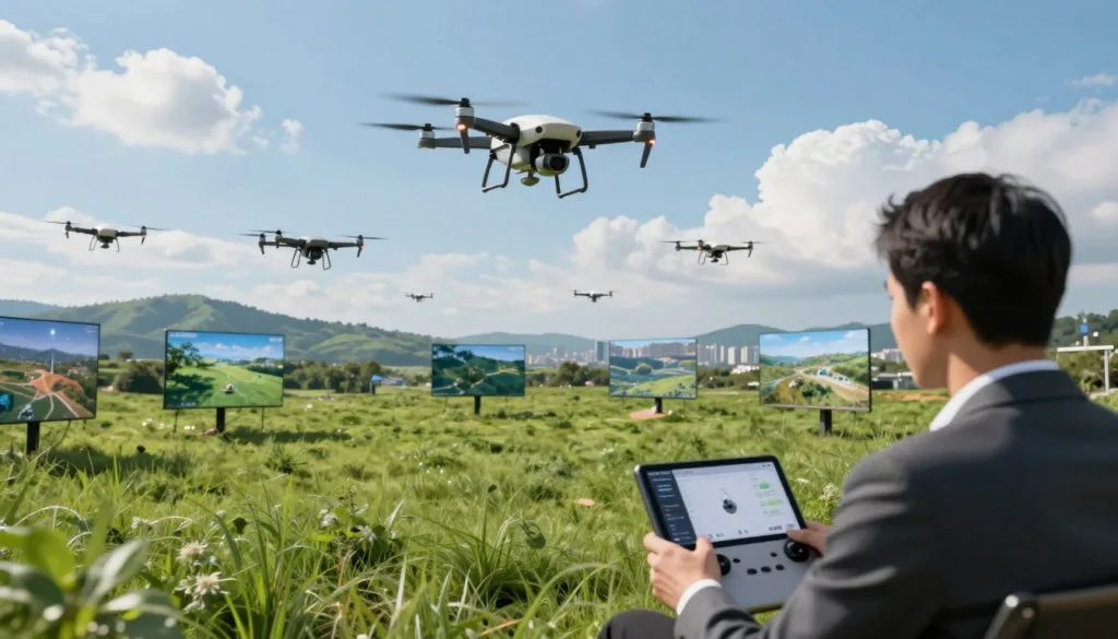 realistic drone simulation environment