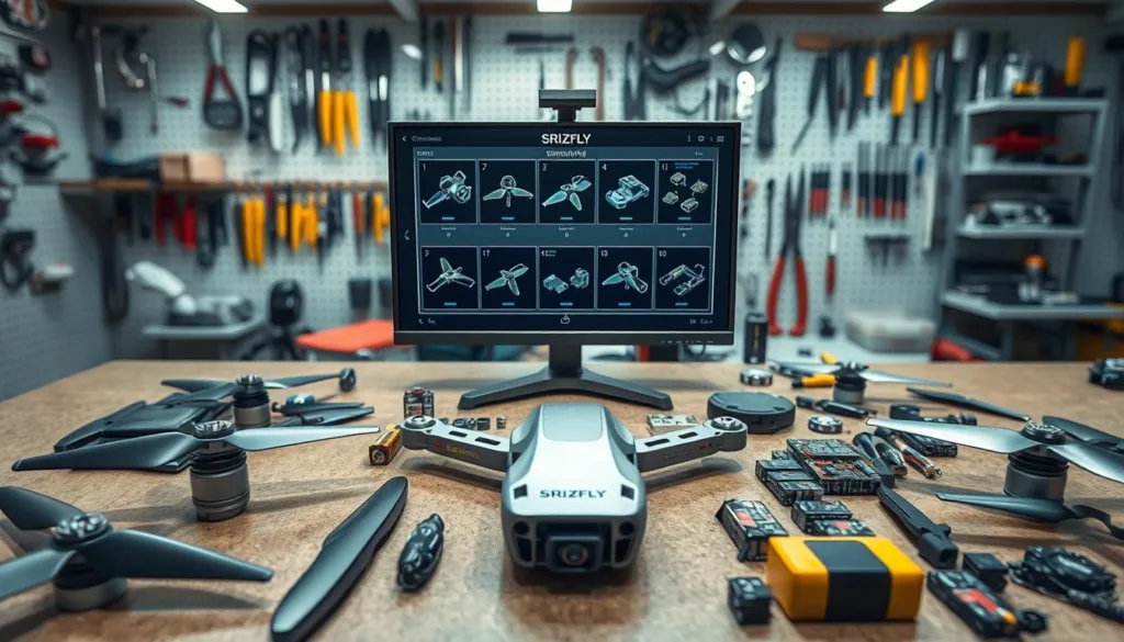 Drone Disassembly Simulation