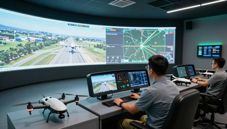 Security drone simulation software