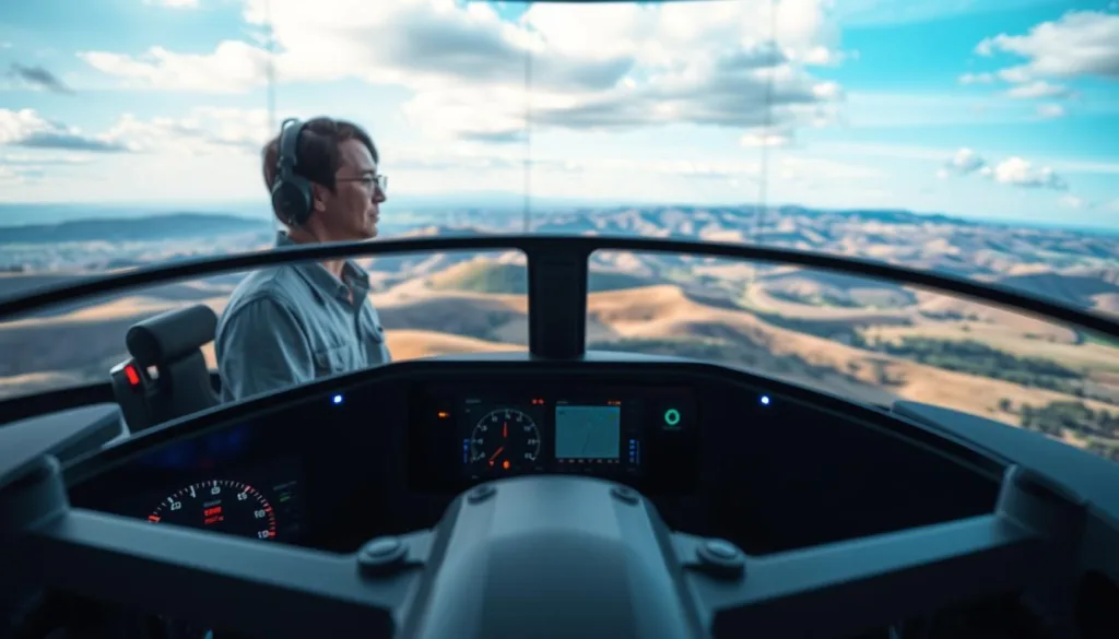 realistic flight simulation experience