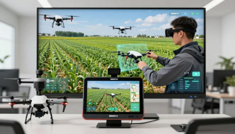 Agricultural Plant Protection Drone Simulation Training Software