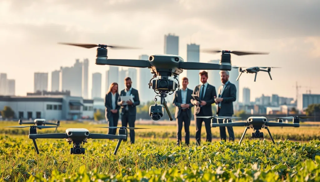 Application of drones in various industries