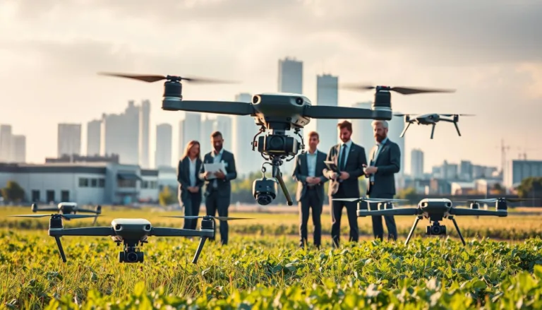 Application of drones in various industries