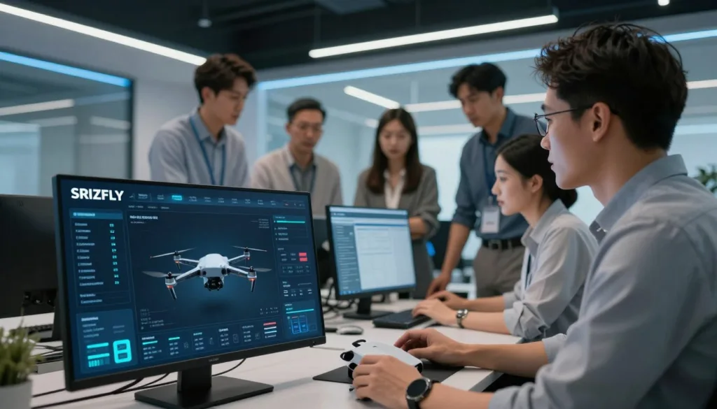 Chinese-made drone simulation software