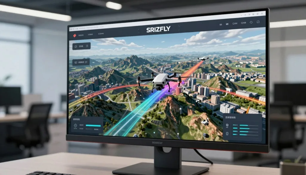 Chinese-made drone simulation software