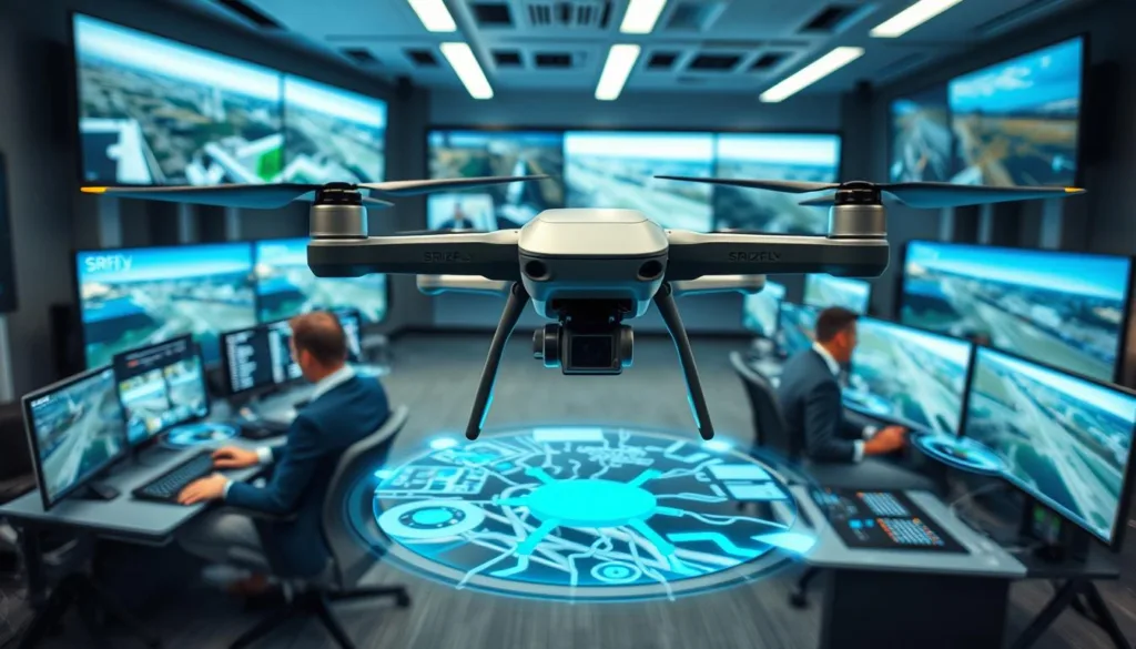 Intelligent drone simulator