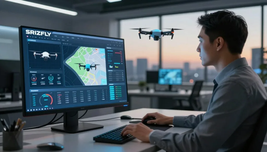 SRIZFLY flight simulation