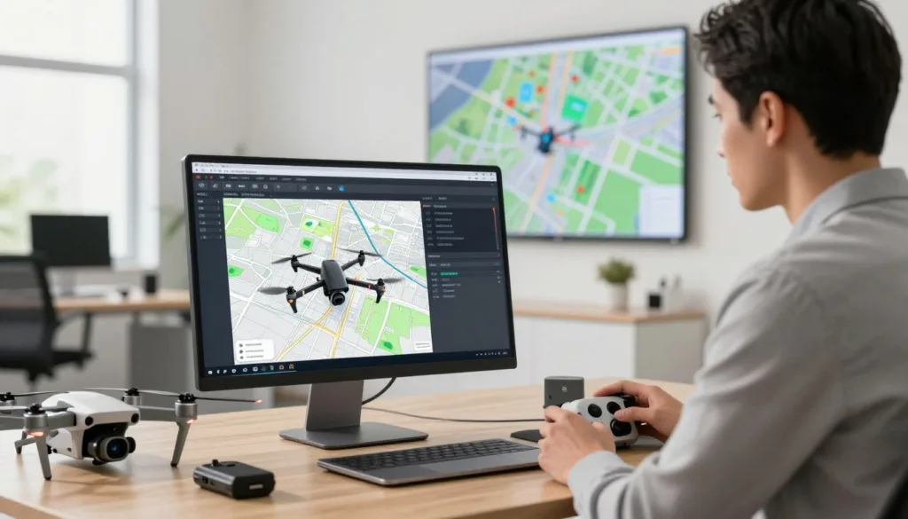 SRIZFLY mapping simulation setup