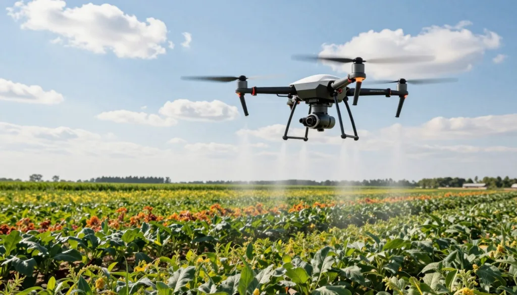 Drone pesticide spraying simulation training