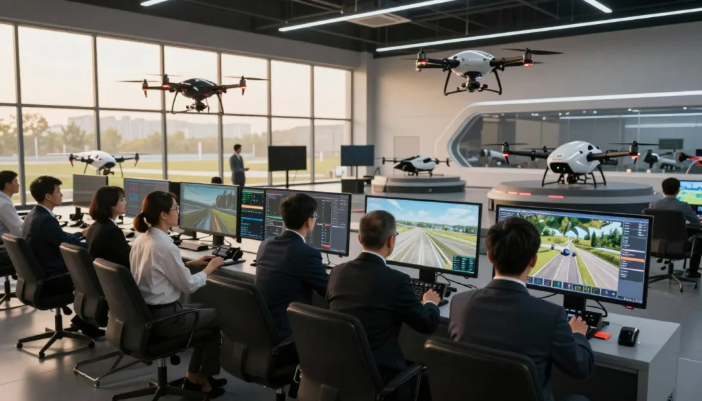 drone simulation training industries