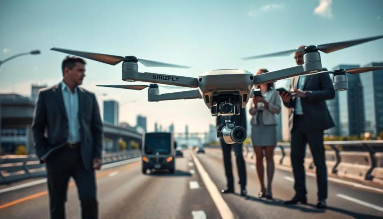 Drone road inspection simulation