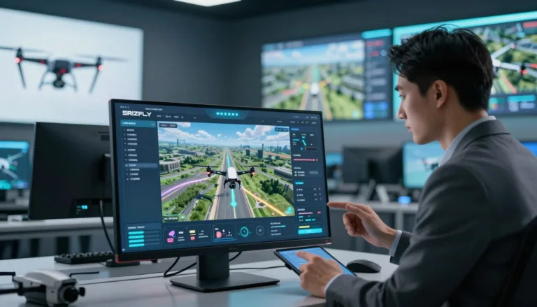 Intelligent drone simulation software