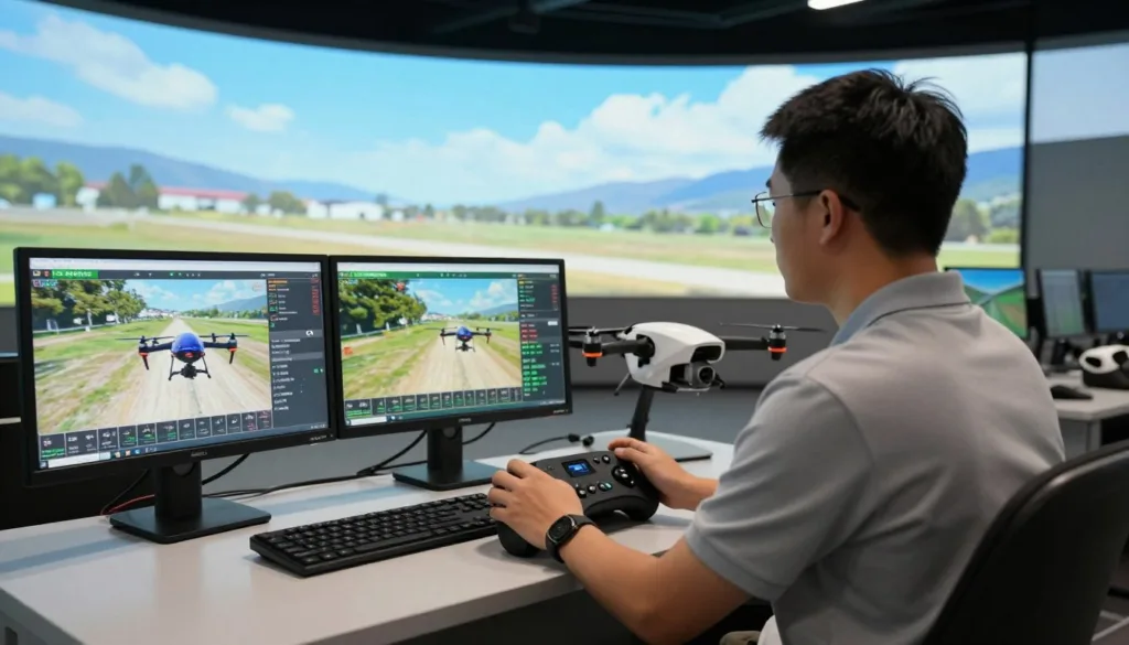 Linux drone simulator