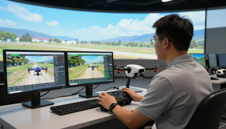 Linux drone simulator