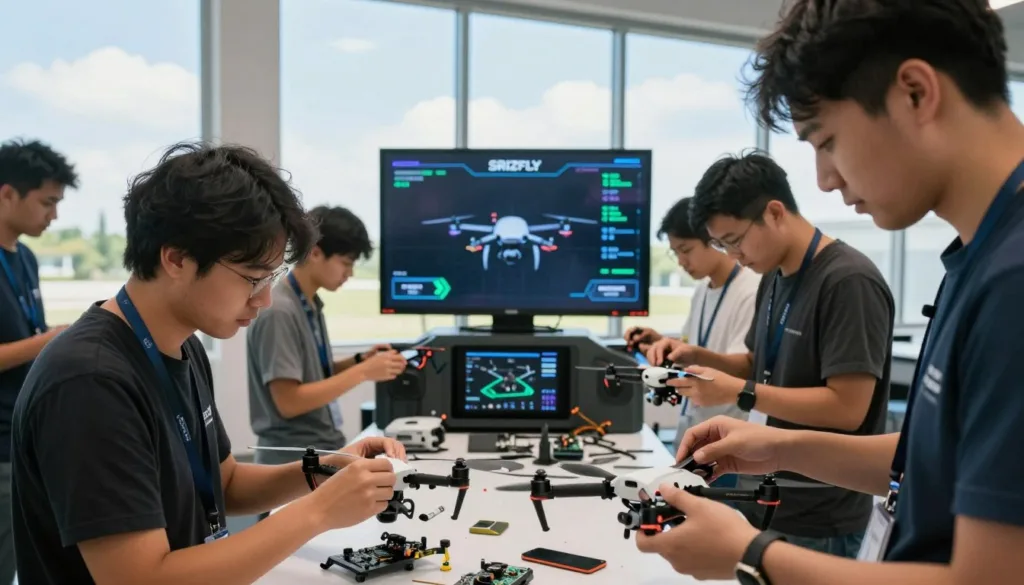 SRIZFLY interactive drone training SRIZFLY interactive drone training