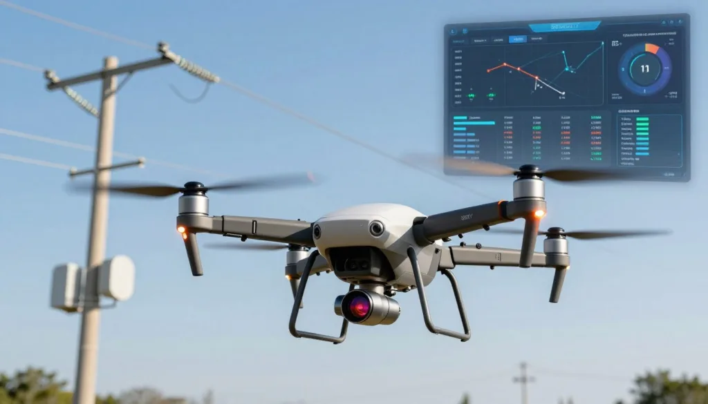 drone systems for power inspection
