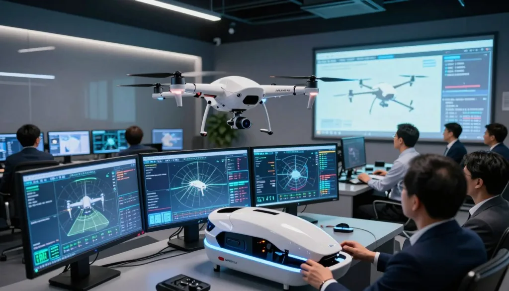 AI drone training in adaptive flight simulators