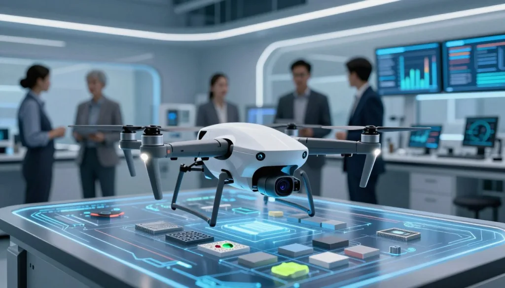 AI-powered defect detection drone simulation software