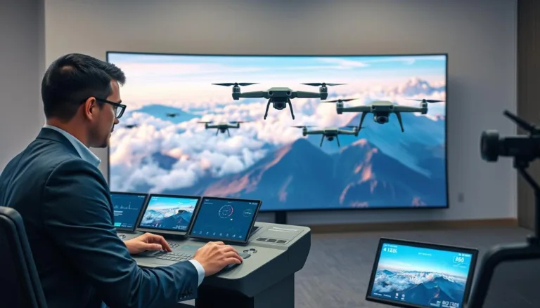 AI-powered drone simulator