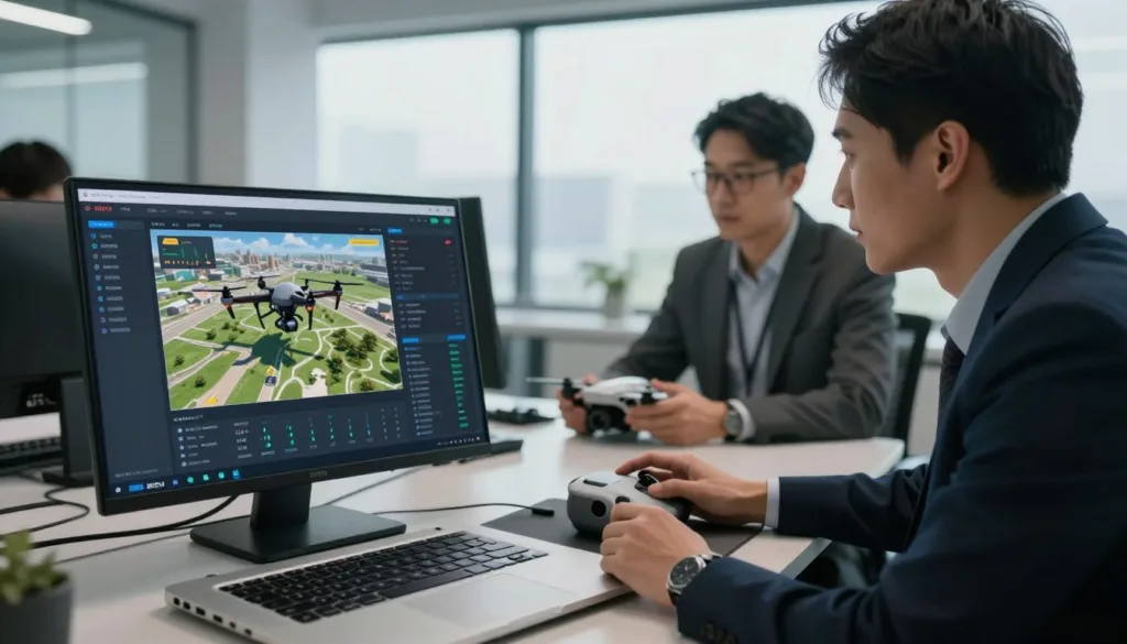 drone simulation features drone simulation features