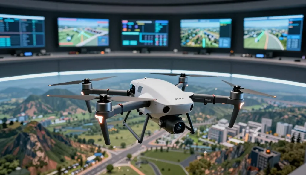 high-fidelity drone physics high-fidelity drone physics