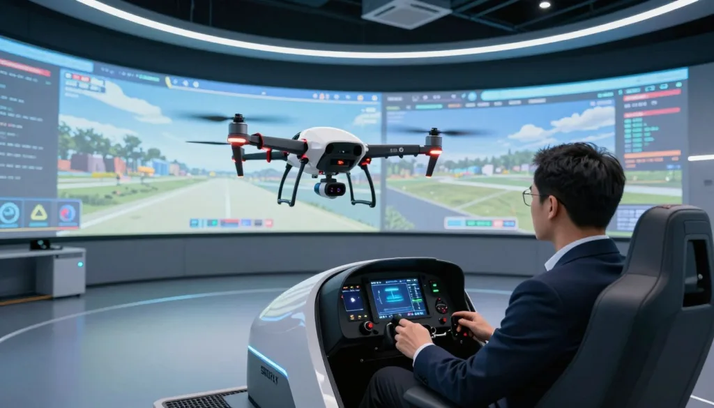 AI drone scoring for drone pilot training
