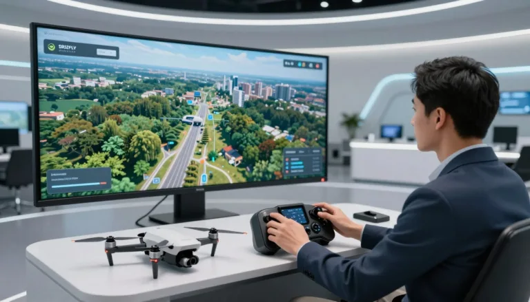 SRIZFLY's new version of drone simulator