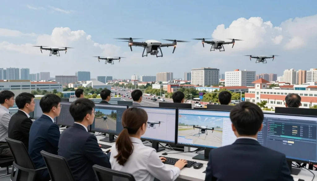 UAV Traffic Patrol Simulation Training