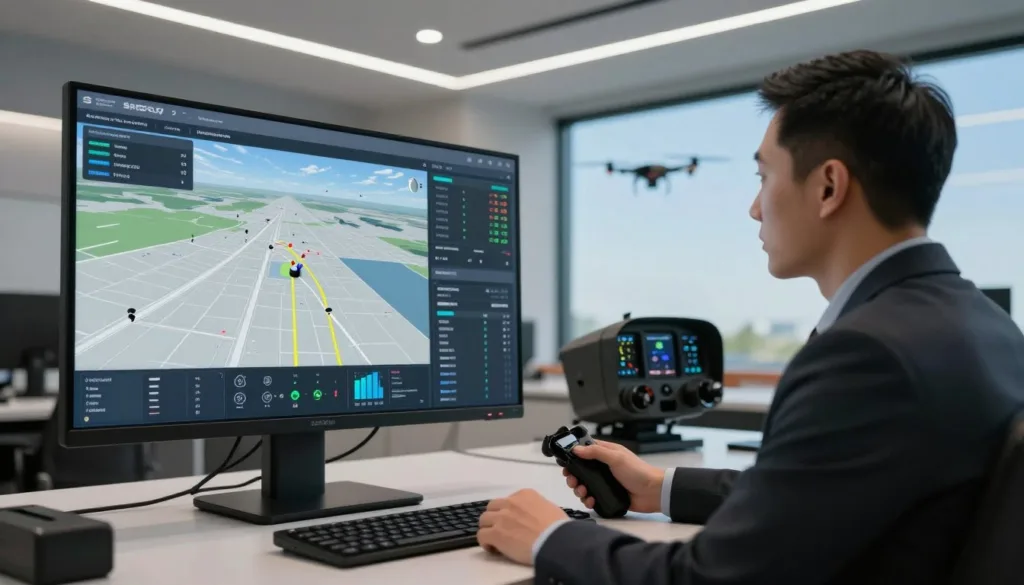 drone mission simulation
