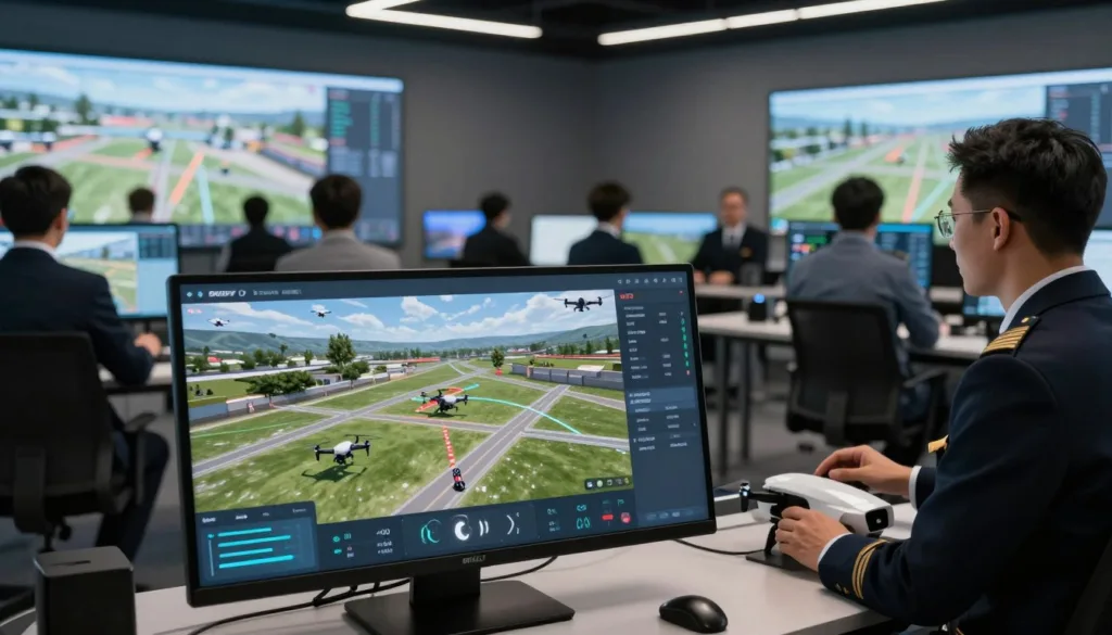 drone simulation software features