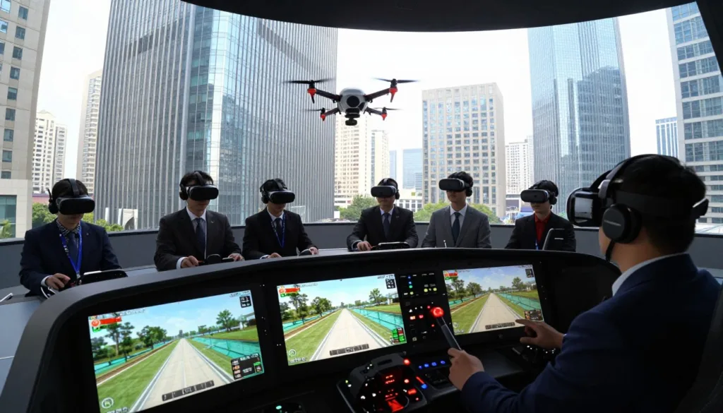 glass cleaning drone simulator training glass cleaning drone simulator training