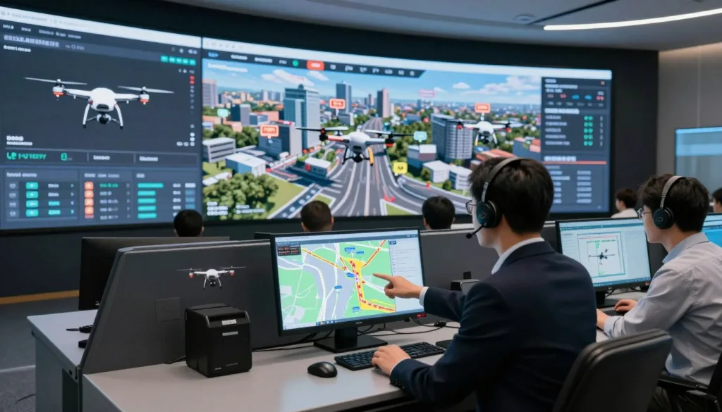 UAV traffic management simulation software
