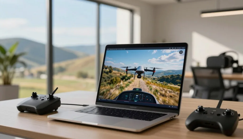 linux drone simulator