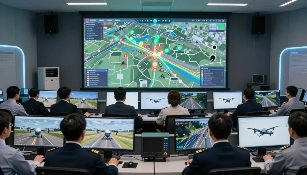 uav traffic control simulation training uav traffic control simulation training