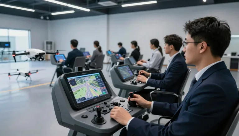 Chinese drone simulators
