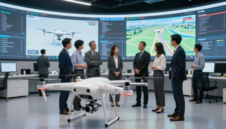 Enterprise-grade drone simulation