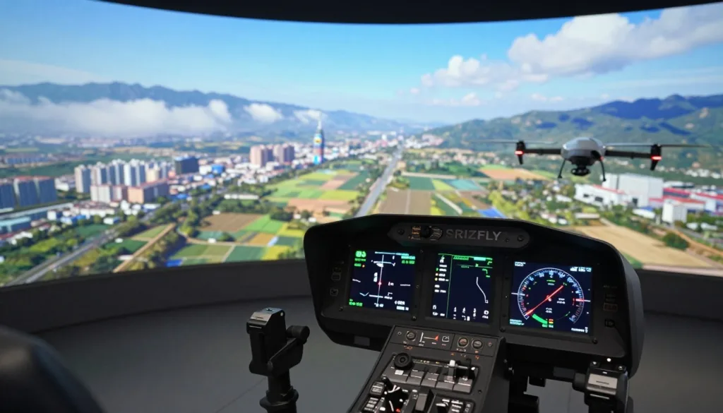 SRIZFLY flight simulator for UAV training