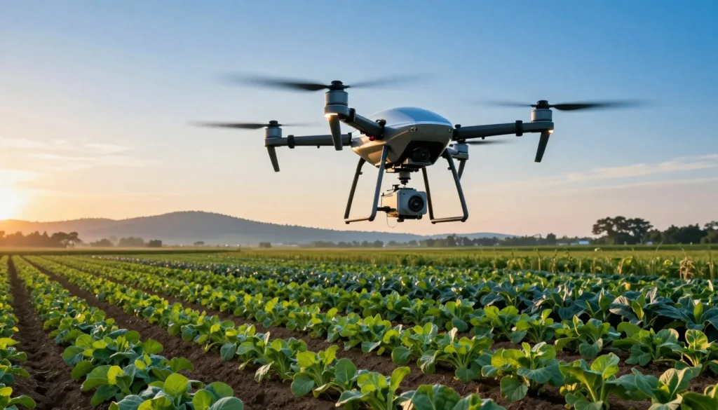 Simulation of Drone-Based Crop Protection Operations