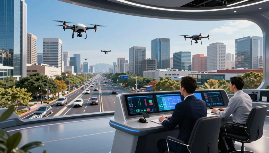 Traffic Management Drone Simulator