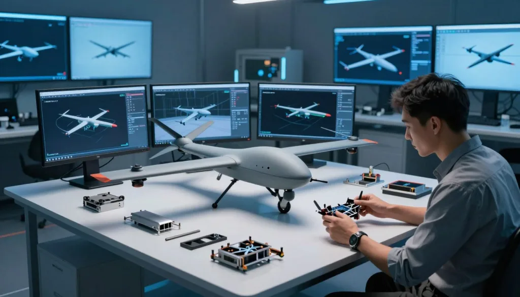 UAV design and simulation