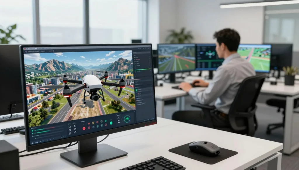 drone simulation software