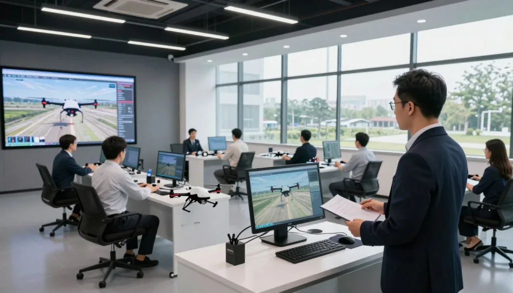 sUAS simulation for enterprise drone training sUAS simulation for enterprise drone training